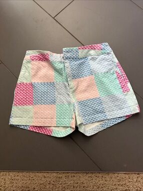 Women's Vineyard Vines x Target Pastel Patchwork Cotton Shorts